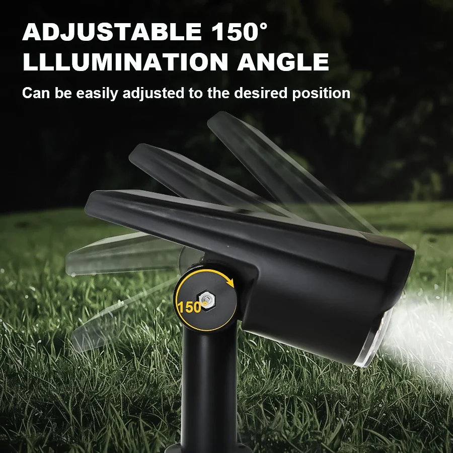 2/9 LEDs RGB Solar Licht Im Freien Landschaft Strahler Farbwechsel 2 In 1 Drahtlose Wasserdichte Solar Wand Lampe Terrasse garten