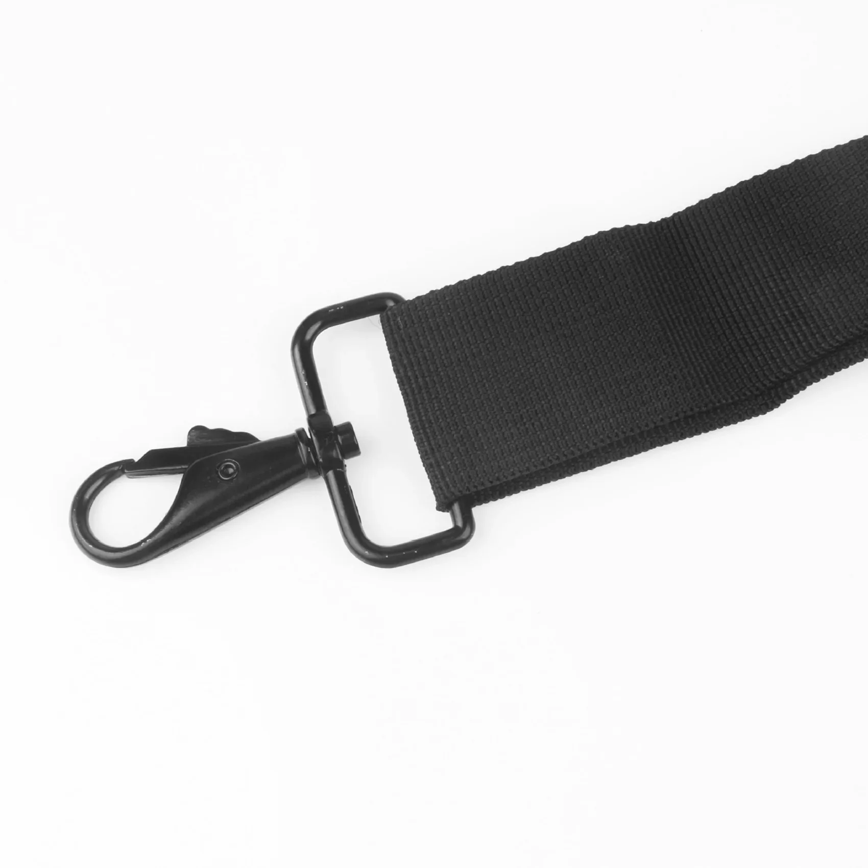 Tracolla regolabile nera con doppi ganci per borsa stabilizzatrice per fotocamera per computer portatile Canon Nikon