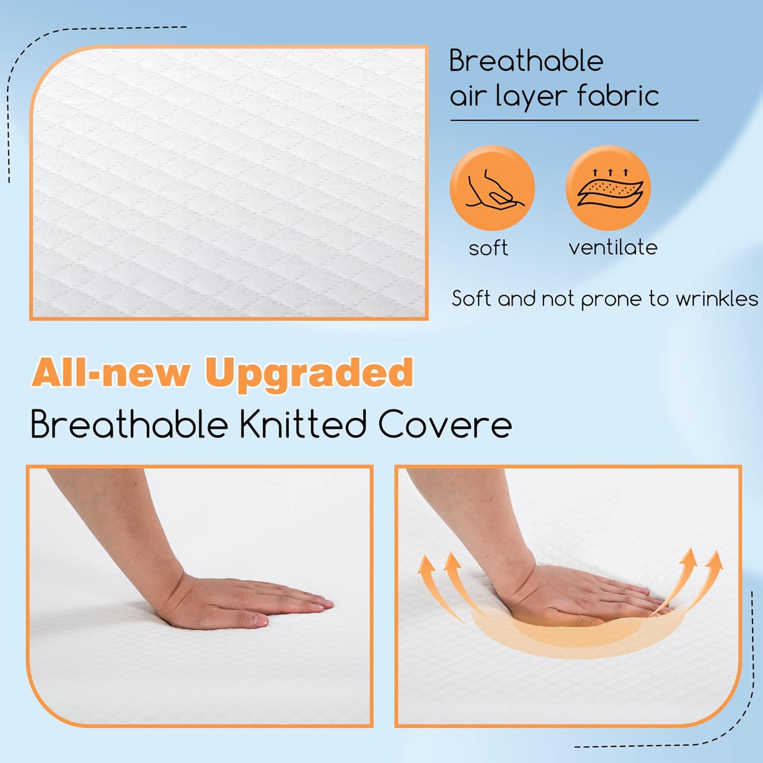 5 Inch Gel Memory Foam Mattress/Twin Mattress/Cooling Gel Infusion/CertiPUR-US Certified/Comfy Support,White