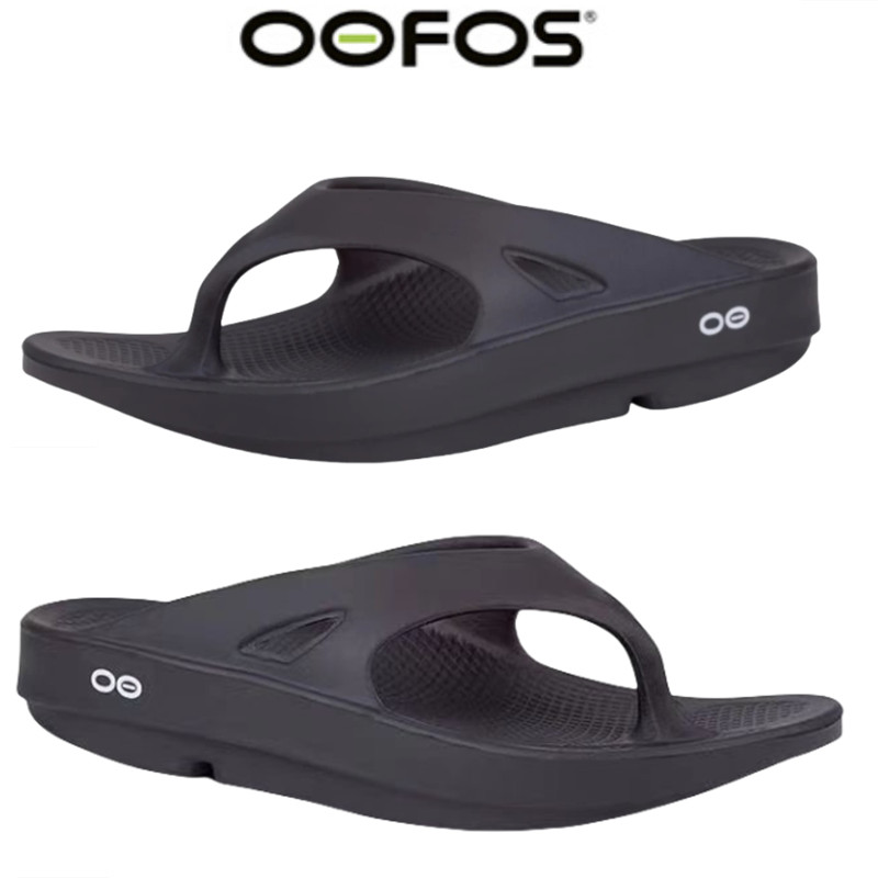 Sandalias originales OOFOS, zapatos de recuperación ligeros, zapatillas para hombres y mujeres, sandalias deslizantes de interior de fondo suave para el hogar, zapatos de playa ligeros