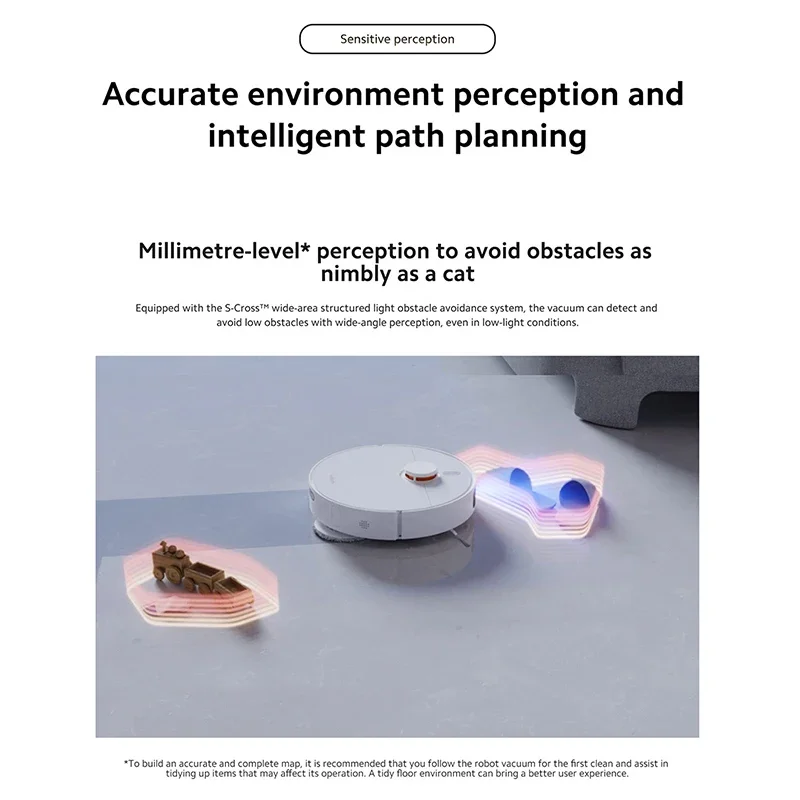 Global Version Xiaomi Robot Vacuum X20+ Voice Control Automatic Dust Collection Whole House Scan Hair Liquid Cleanin