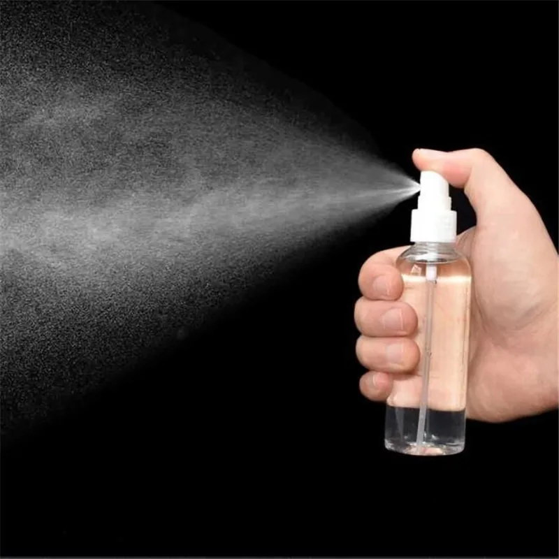 10/50 Uds 10ml 20ml 30ml 50ml 100ml botella de plástico recargable botella de Perfume atomizador botella vacía con pulverizador herramienta de viaje portátil