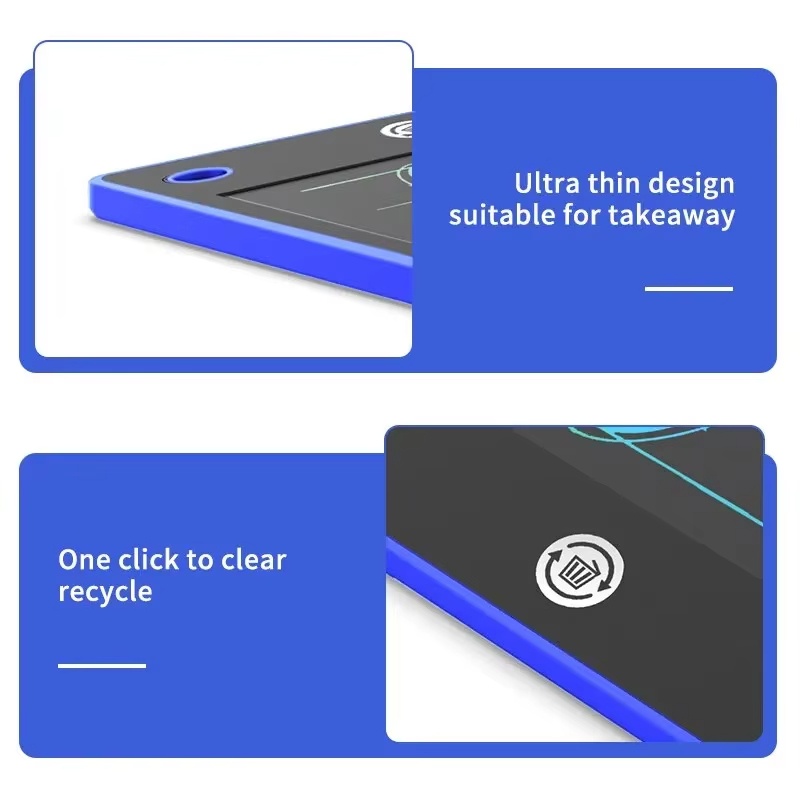 8.8 - Inch and 11.9 - Inch LCD Electronic Drawing Boards: Exceptional Writing Tablets for Kids. They're designed for educational