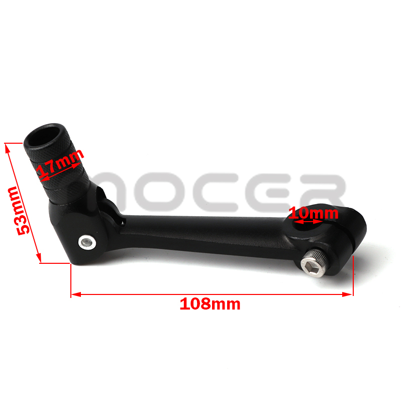 Sepeda Motor CNC Lipat Aluminium Gear Shift Lever Gear Shift Lever Cocok untuk Kayo T2 T4 T4L ATV Dirt Bike Pit Bike Gear Lever