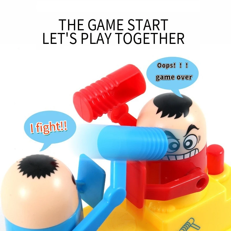Hot divertente scherzo pratico lotta battaglia giocattolo antistress scherzo interazione gioco da tavolo gioco giocattoli regalo