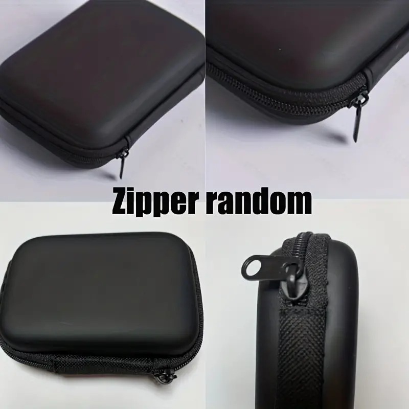 กระเป๋าเก็บหูฟังกันน้ําแบบพกพา 1 ชิ้น, สายเคเบิลข้อมูลบรรจุ Cube, เคสป้องกัน EVA สําหรับการเดินทาง