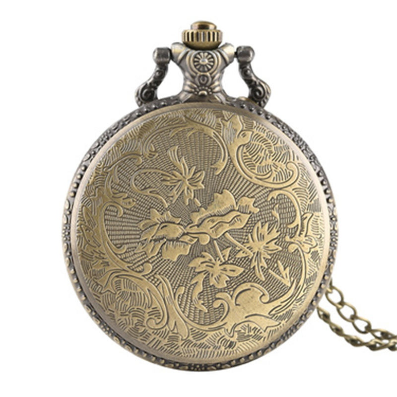 Relógio de bolso de quartzo com tema do corpo de fuzileiros navais dos eua, vintage, pingente vermelho, colar, lembrança, presente para crianças, material escolar