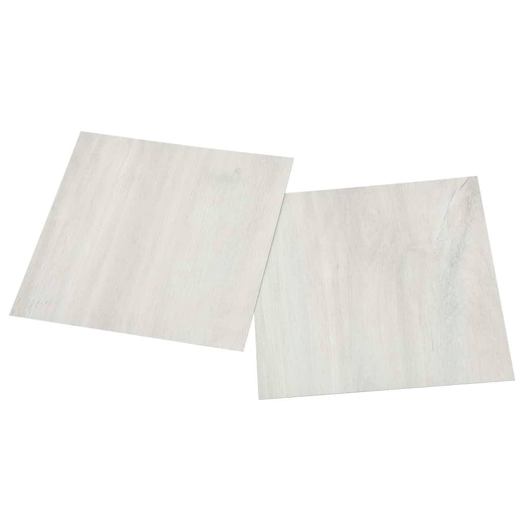 55 PCS Self-Adhesive PVC Flooring Planks - 5.11 m² Cream Color - Easy Installation & Durable