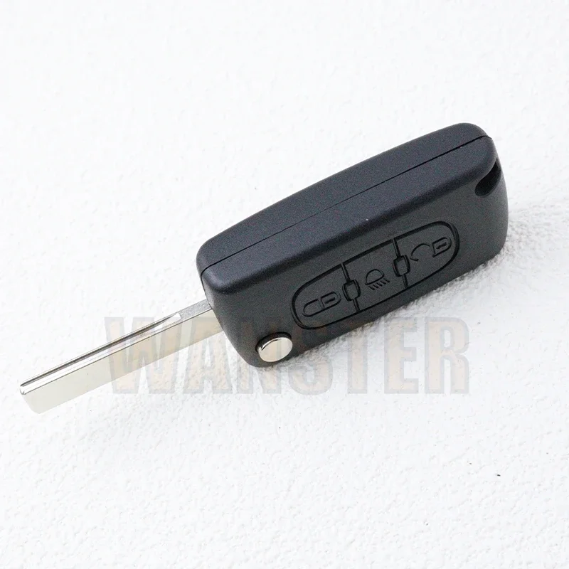 Replace Car Key Housing Remote Fob Case Shell for Peugeot 206 408 306 407 807 for Citroen C2 C4 C5 C6 C8 Berlingo Xsara Picasso