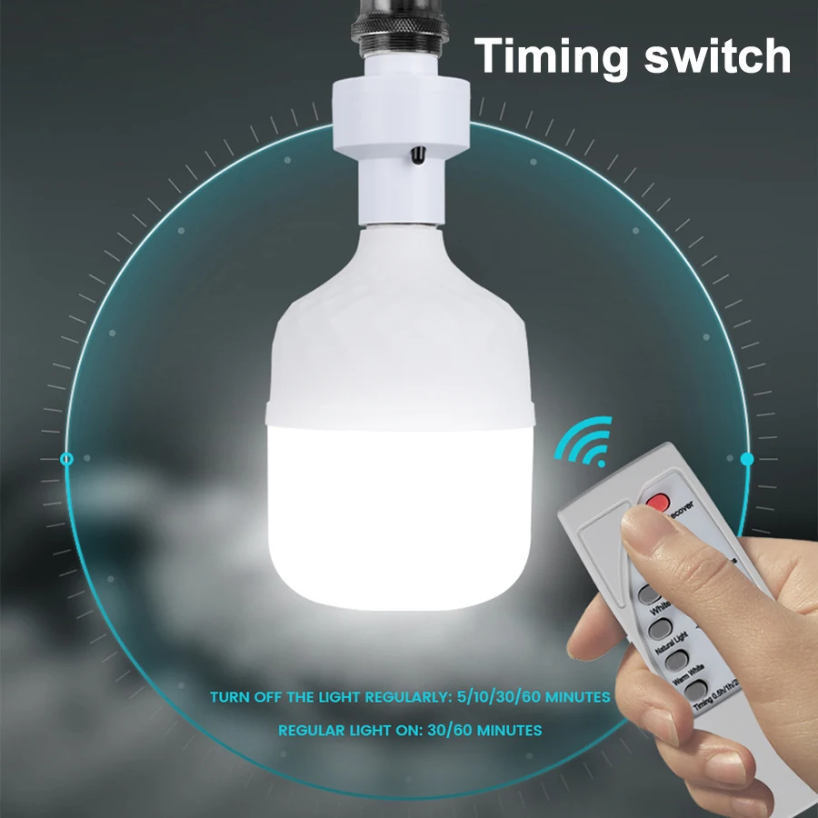 2025 Hot Infrared Smart Convertible LED Lampholder E27 AC85-265V With IR Remote Control Lazy People Must Have Convenience