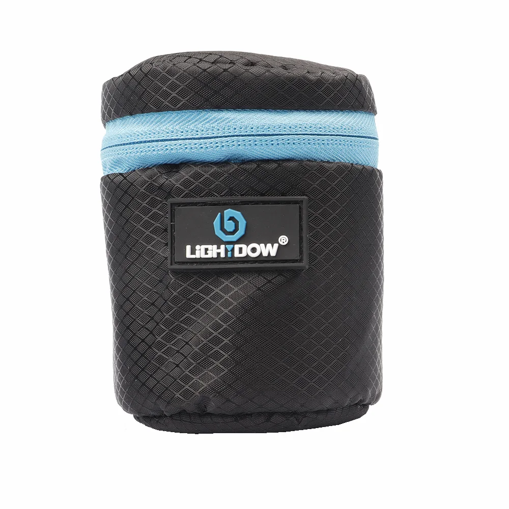 Lightdow 4 Cái/lốc Chất Lượng Cao DSLR Mềm Mại Bảo Vệ Ống Kính Máy Ảnh Túi Túi Mang Theo Túi S M L XL 4 kích Thước Trong 1 Bộ 1 Bộ