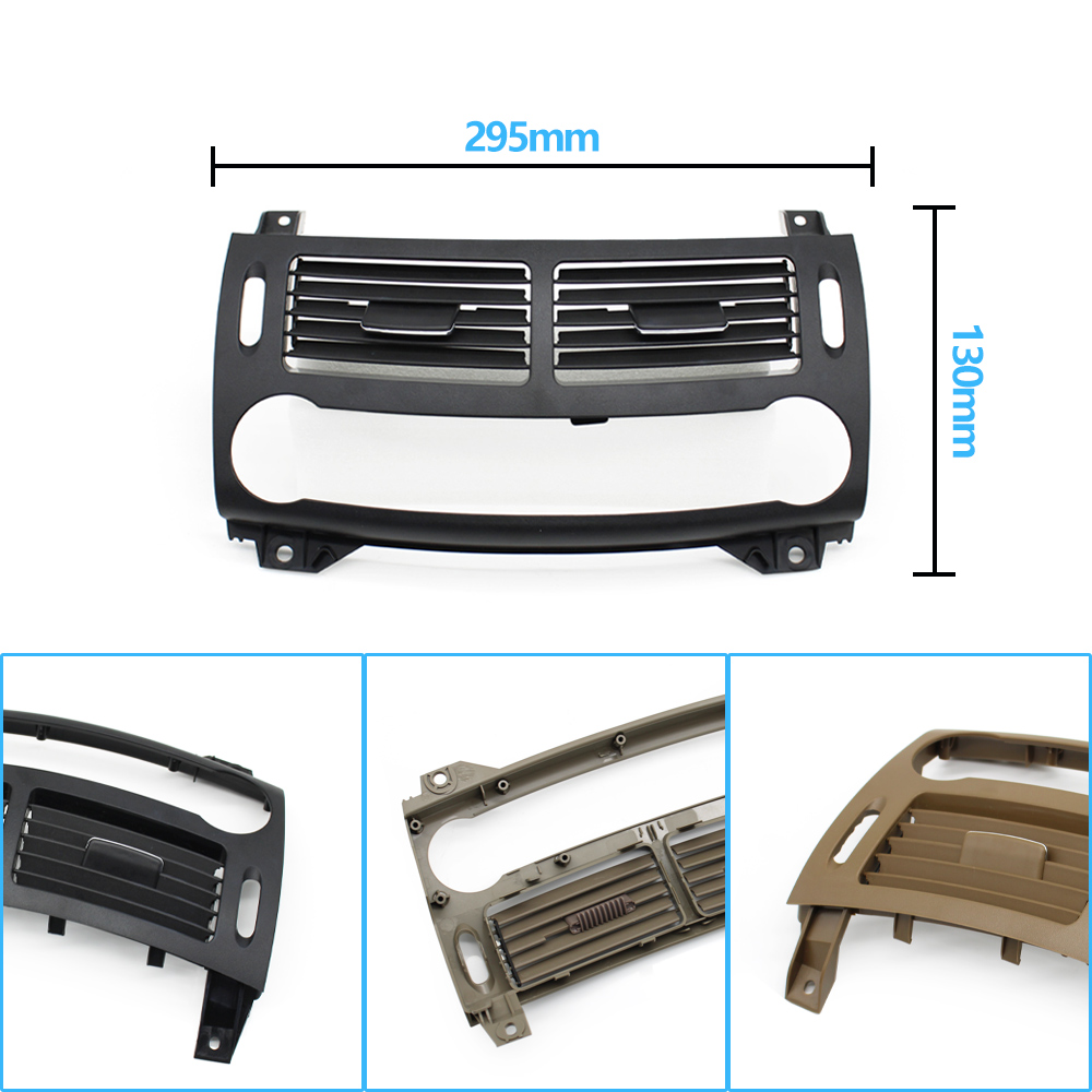 Передняя приборная панель, вентиляционная решетка кондиционера, панель для Mercedes Benz E Class W211 2003-2008 E200 E230 E260 E280 E300