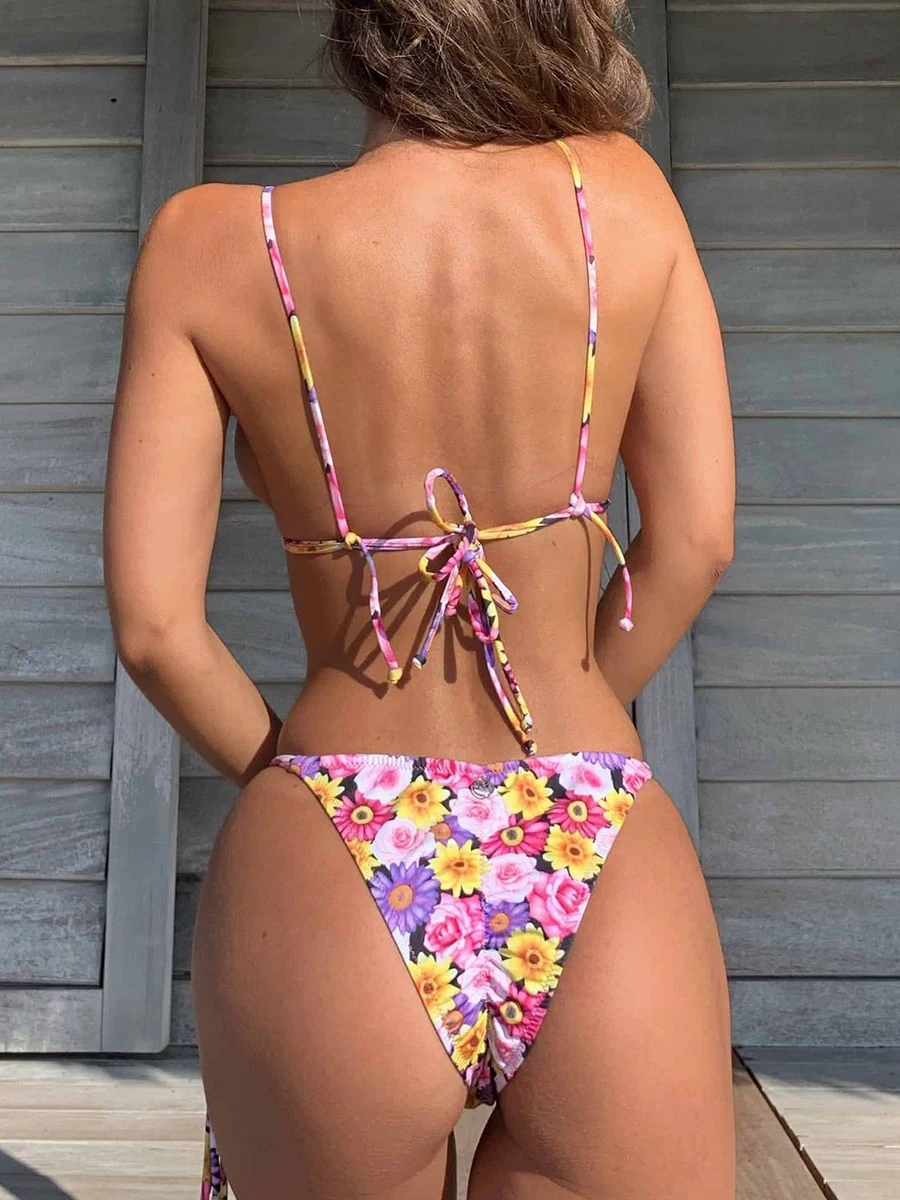 Sexy femmes Bikini Micro Bikini ensembles 2025 Push Up femme maillot de bain string maillot de bain brésilien deux pièces Biquini plage maillot de bain