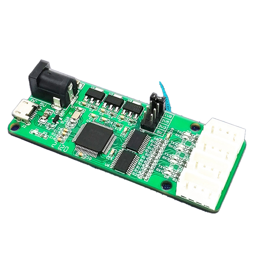 FT4232-4TTL USB เป็น4ทางโมดูล TTL FT4232HL UART พอร์ตอนุกรมโมดูล DC 5V 3.3V 2.5V 1.8V 4ช่อง XH2.54