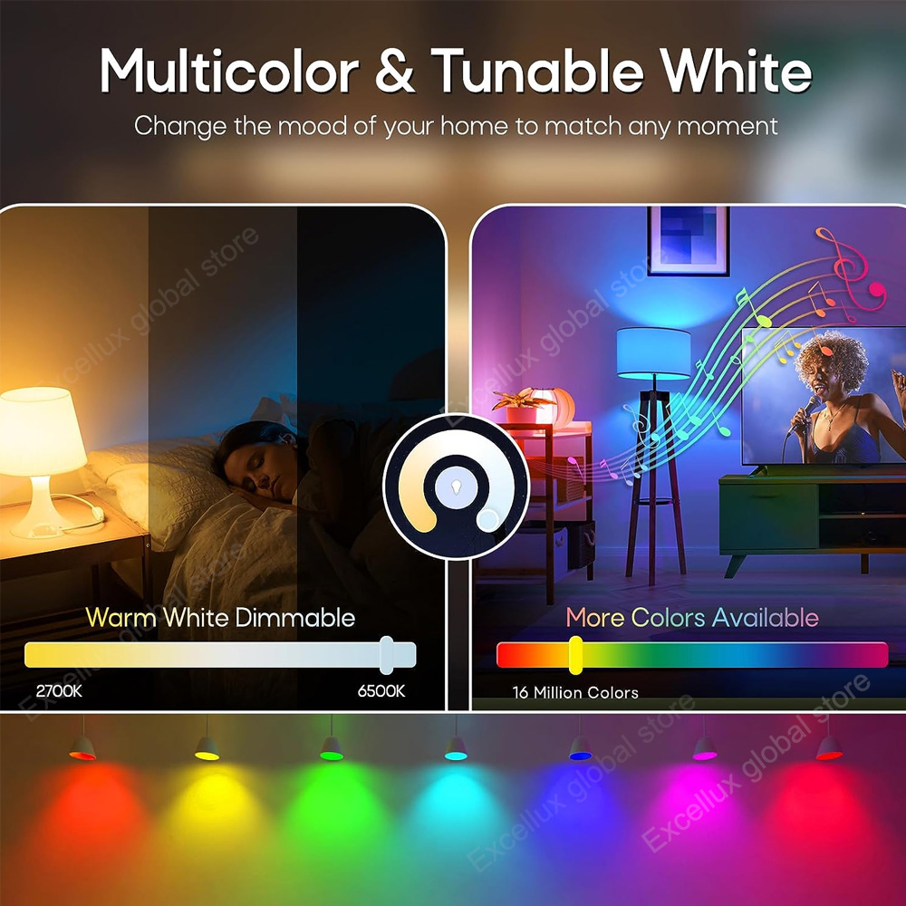EWelink WiFi Zigbee Smart Birne E27 GU10 E14 Alexa Led Lampe RGB Smart Glühbirnen AC 100-240V Smart Lampen Für Alice Smartthings