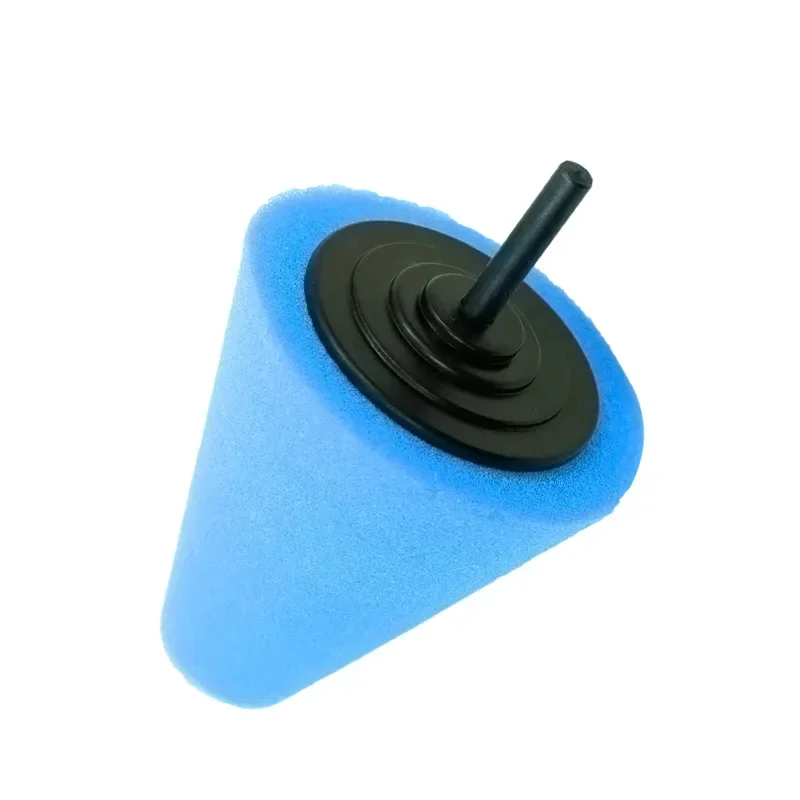 ฟองน้ําขัดล้ออัตโนมัติใช้สําหรับเจาะไฟฟ้า 3 นิ้ว Burnishing Ball ขัดกรวยรถ Hub Buffing ฟองน้ํา Pad