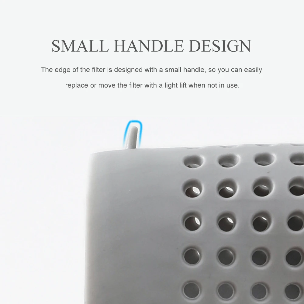 1 stücke Waschbecken Filter Mesh Silikon Anti Blocking Deodorant Badezimmer Badewanne Waschbecken Abfluss Haar Filter Küche Zubehör Werkzeug