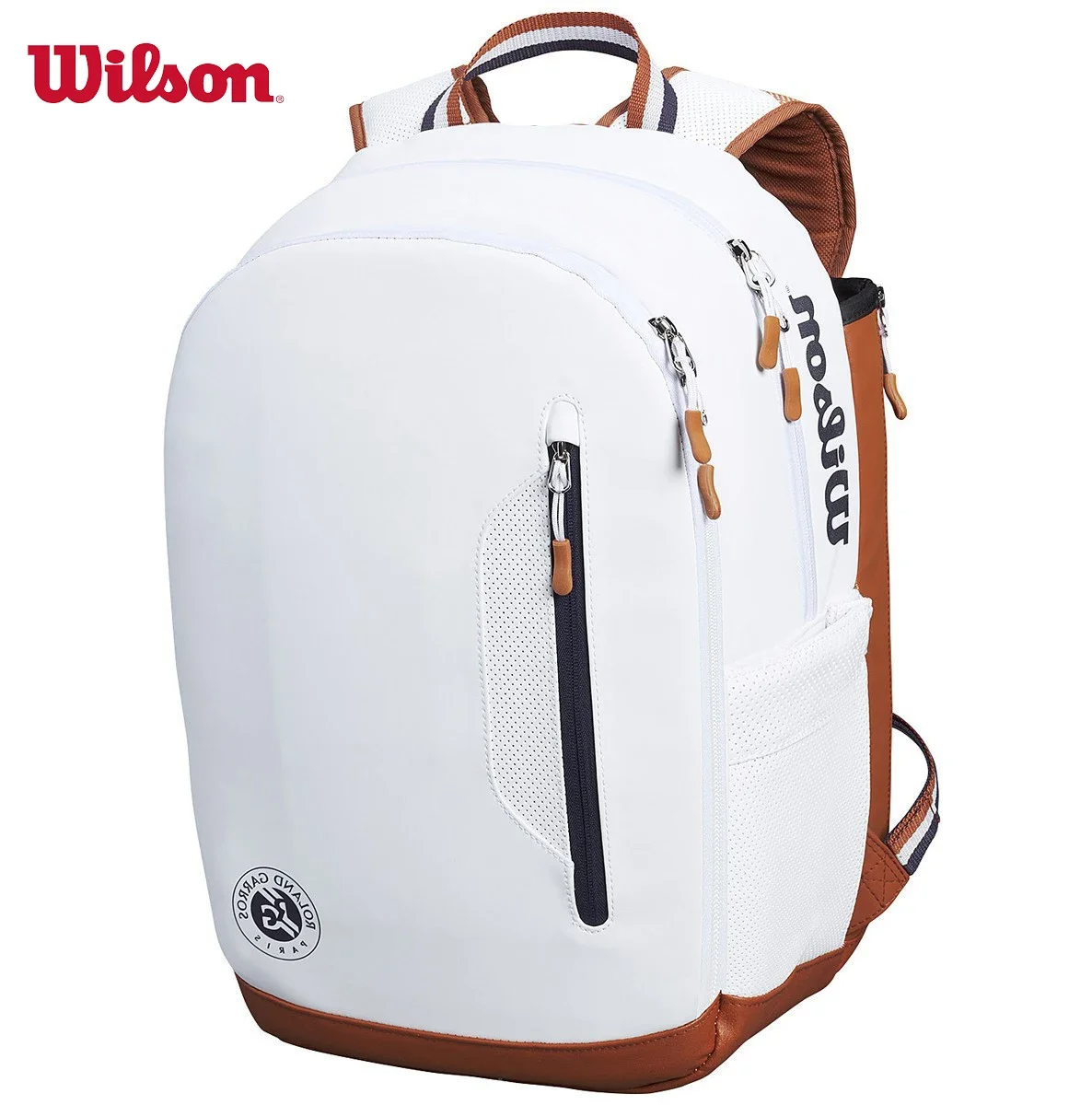 Wilson Roland Garros - Clay TENNIS กระเป๋าเป้2-Racket MAX กับช่องท่องเที่ยวที่ระลึกไปเปิดที่ฝรั่งเศส