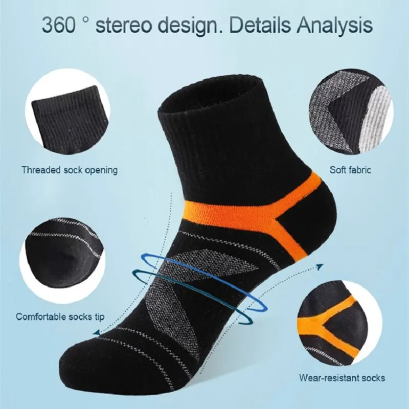 3/5/10 Pairs Hohe Qualität Männer Socken Schwarz Sport Socken Casual Weiche Laufende Vier Saison Absorbieren Schweiß Atmungsaktive männliche Socke