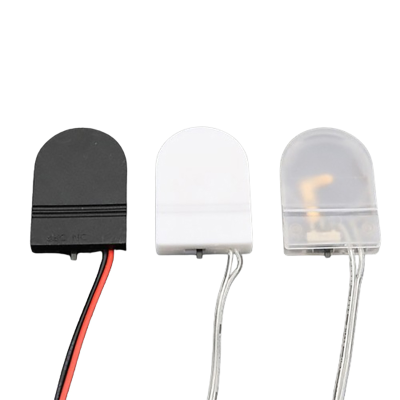 5 uds ranura única CR2032 CR 2032 botón pila de moneda funda, soporte con interruptor de encendido-apagado cables cable 3V caja de batería