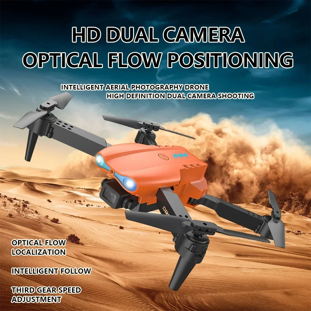 Profesjonalny dron HD E99Pro 4k Dual WIFI fpv Quadcopter z funkcją unikania przeszkód do fotografii lotniczej Kamera drona