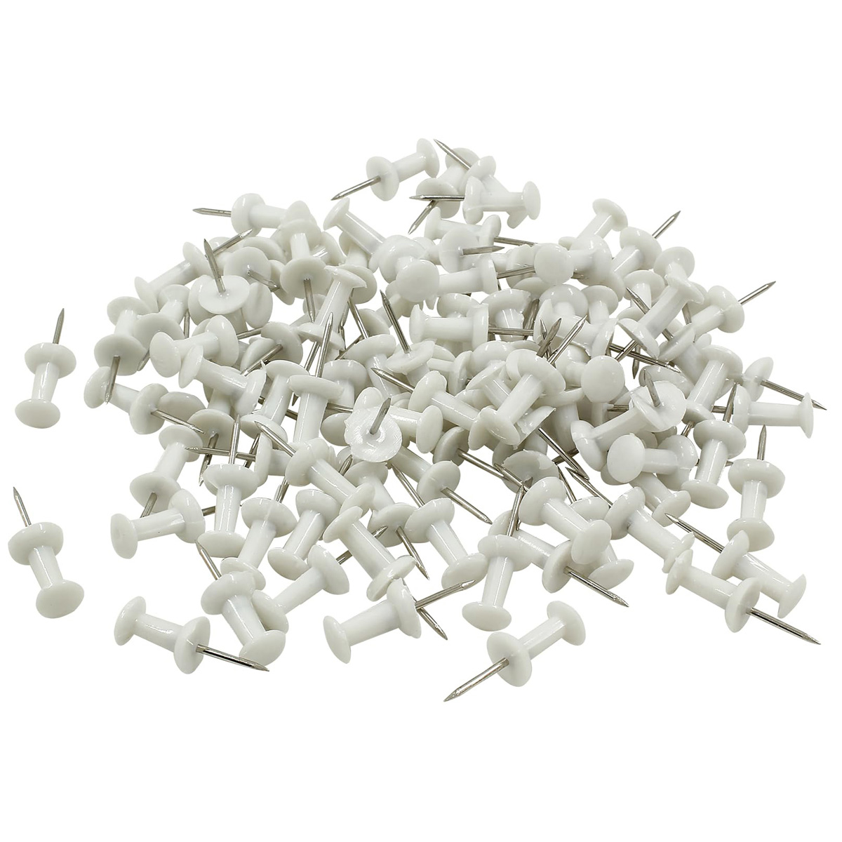 50pcs Push Pins, Photo Postcard Decoration Transparent Tacks for Photo Wall, Bulletin Board, Home Wall, Home Office School