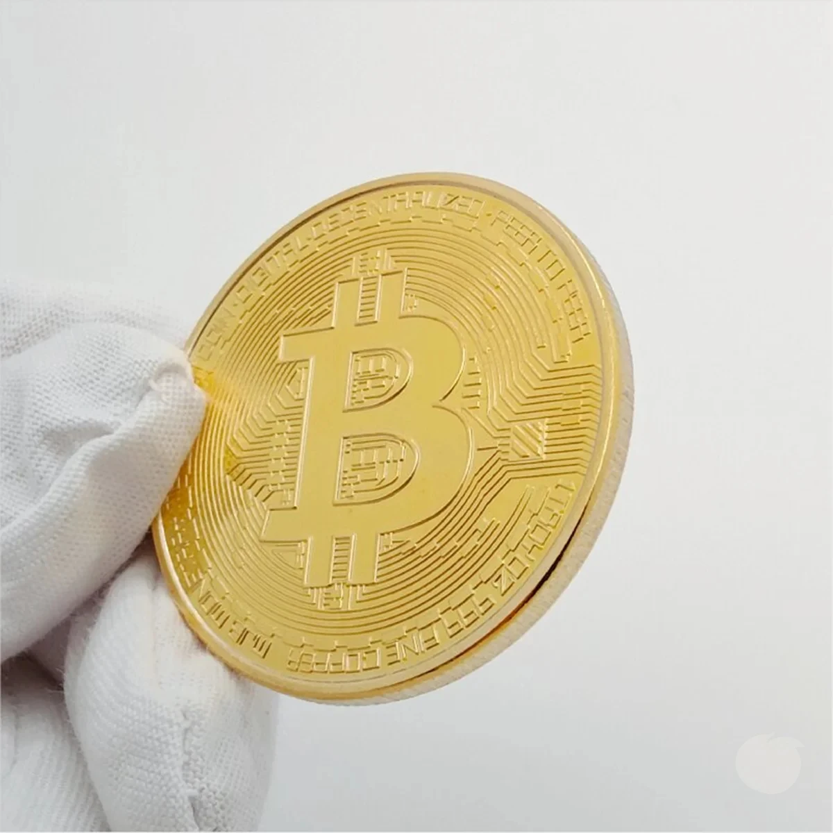 Moneda de Bitcoin chapada en oro, colección de arte coleccionable, regalo conmemorativo físico, Casascius, Metal, imitación antigua, feliz cumpleaños