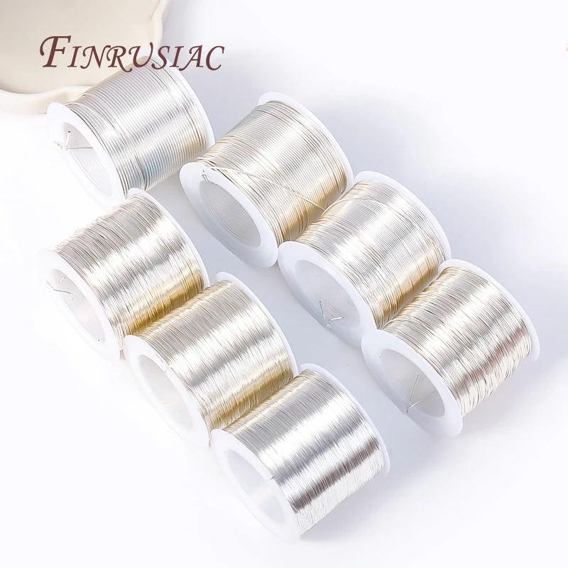 5 เมตร 18K ทองชุบทองแดงลวด DIY เครื่องประดับทําทองเหลืองลวดโลหะสําหรับ Handmade ลวดเครื่องประดับหัตถกรรม