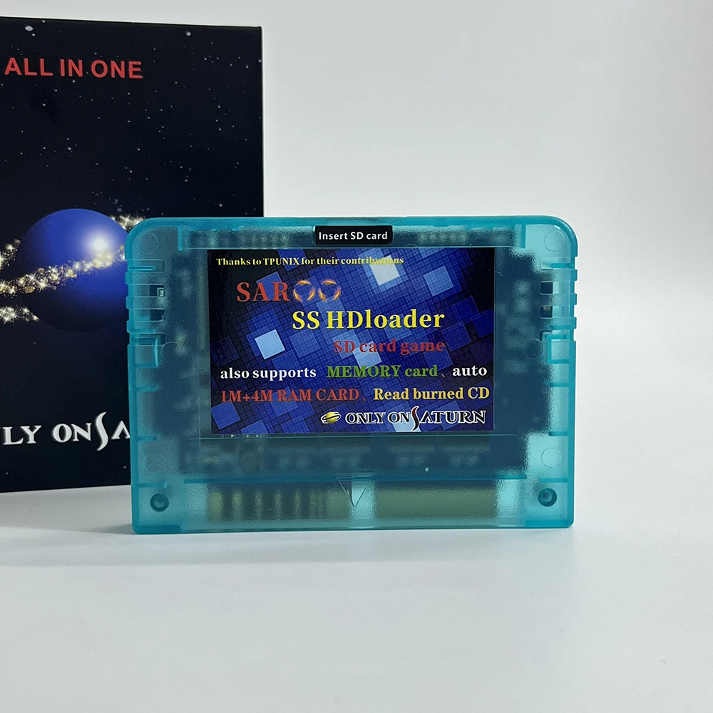 Для прошивки SEGA SATURN 0,7 SAROO SS Карта быстрого считывания для консоли, с устройством прямого считывания карт TF/SD без диска