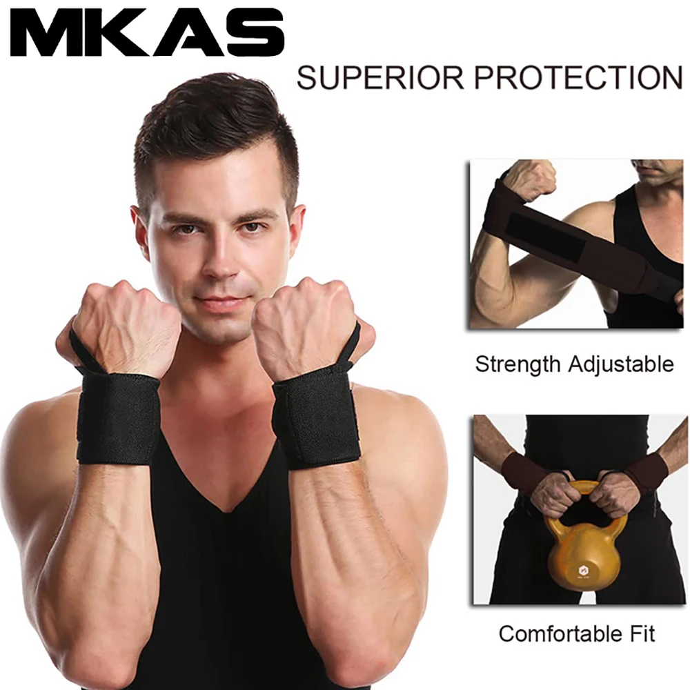 ฟิตเนสข้อมือ Wraps ยกน้ําหนักสายรัดข้อมือ CROSS การฝึกอบรมเบาะ Thumb BRACE STRAP Power Hand Support Bar สายรัดข้อมือ