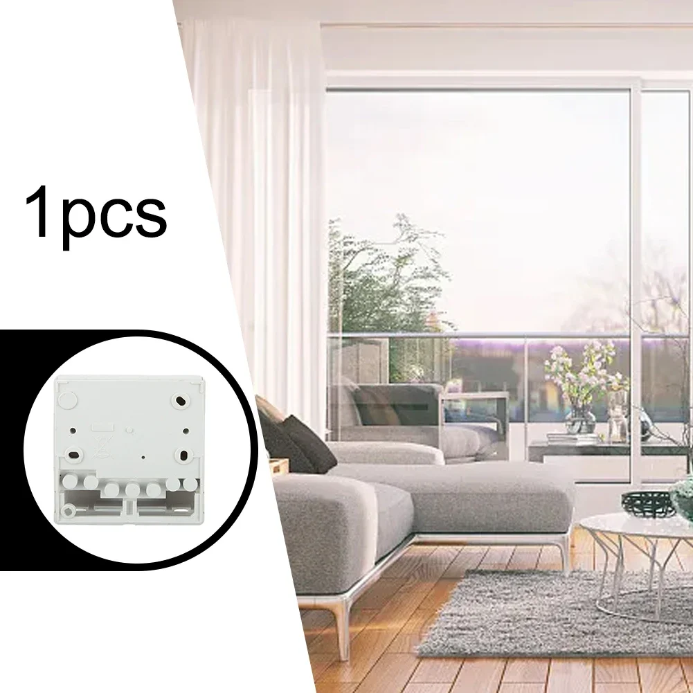 Termostato con interruptor de temperatura L83 X H83 X T31mm controlador mecánico de temperatura ambiente blanco 2 cables 220V AC ABS