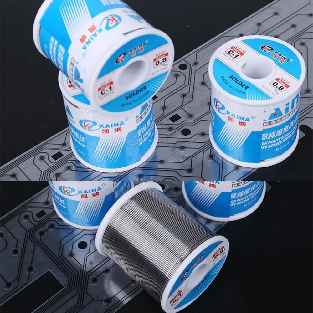 450/100/50g CF-10 fio de solda estanho 0.5/0.6/0.8/1.0/1.2/1.5/2.0mm rolo limpo resina núcleo de solda fio de solda fluxo carretel tubo