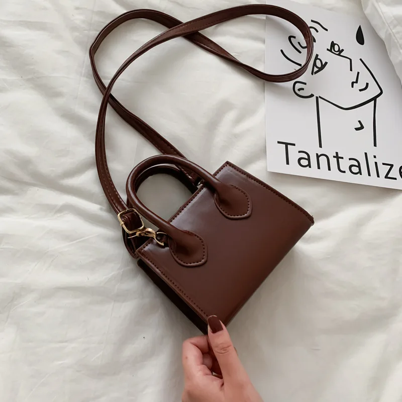 2024 modna torebka damska Mini jedna Crossbody na ramię wszechstronna mała torba kwadratowa w stylu zachodnim