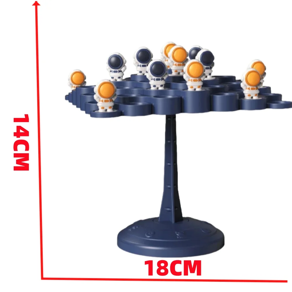 54PCS เด็ก BALANCE Tree BOARD เกมนักบินอวกาศ BALANCE BOARD Tabletop PARTY ตลกเด็ก Interactive เกม Building BlockToy