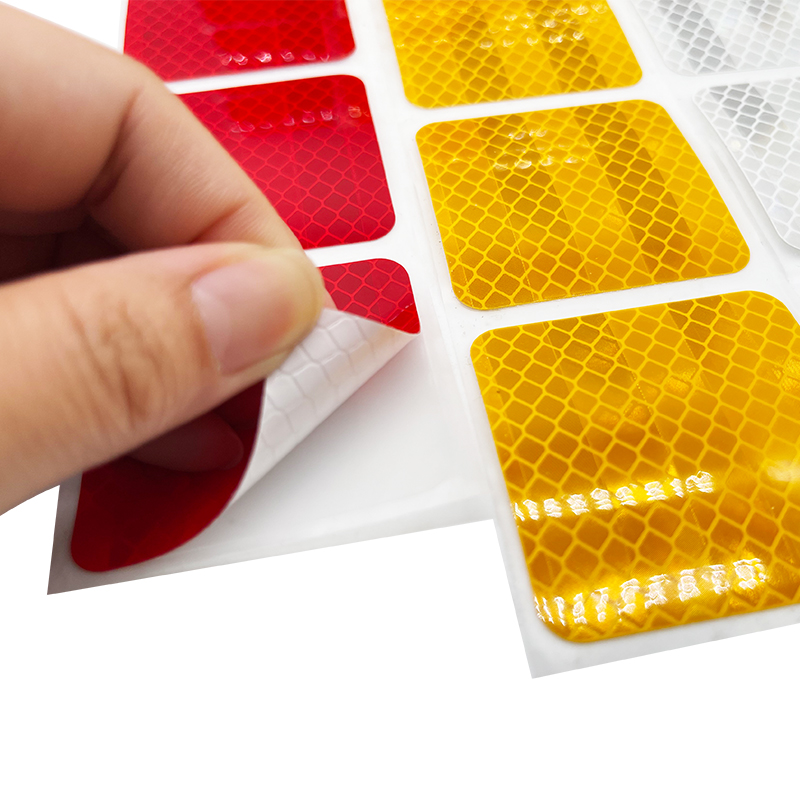 Roadstar Segmented High Intensity Prismatic Reflective Tape Warning Mark for Road Safety Truck Trailer Sticker