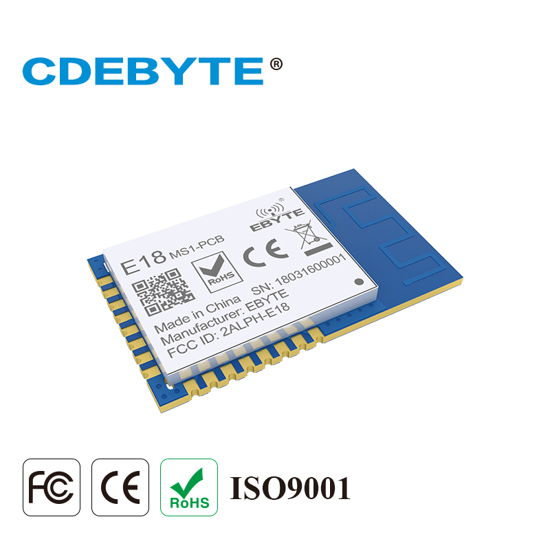 4 teile/los Zigbee IO CC2530 2,4 Ghz 2,5 mW PCB Antenne IoT E18-MS1-PCB Mes Netzwerk Wireless Transceiver Sender Empfänger modul