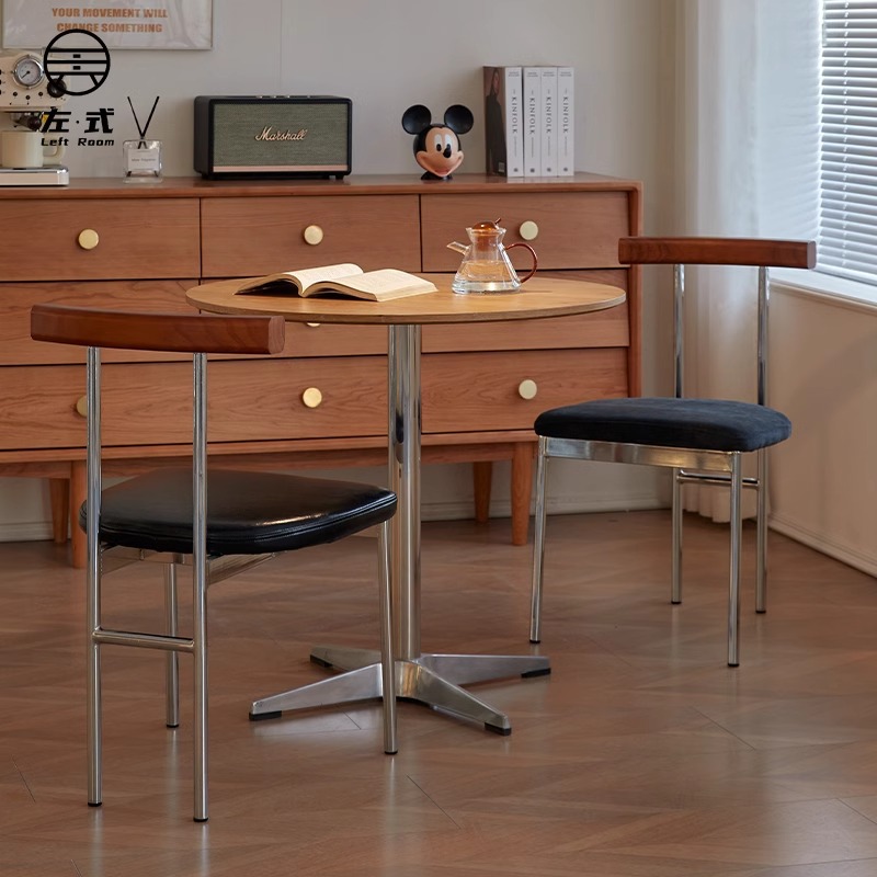 Ваби-Саби Стиль Дизайн Обеденные Стулья Гостиная Отель Усовершенствованные Обеденные Стулья Спальня Вечеринка Домашняя Мебель Silla Comedor Lscy