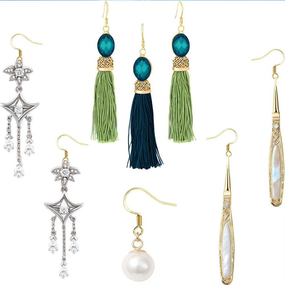 40/80/300 peças de laços fechados multicoloridos, ganchos de orelha, tampões de ouvido, podem ser usados para brincos diy, acessórios de fabricação de presentes de brinco