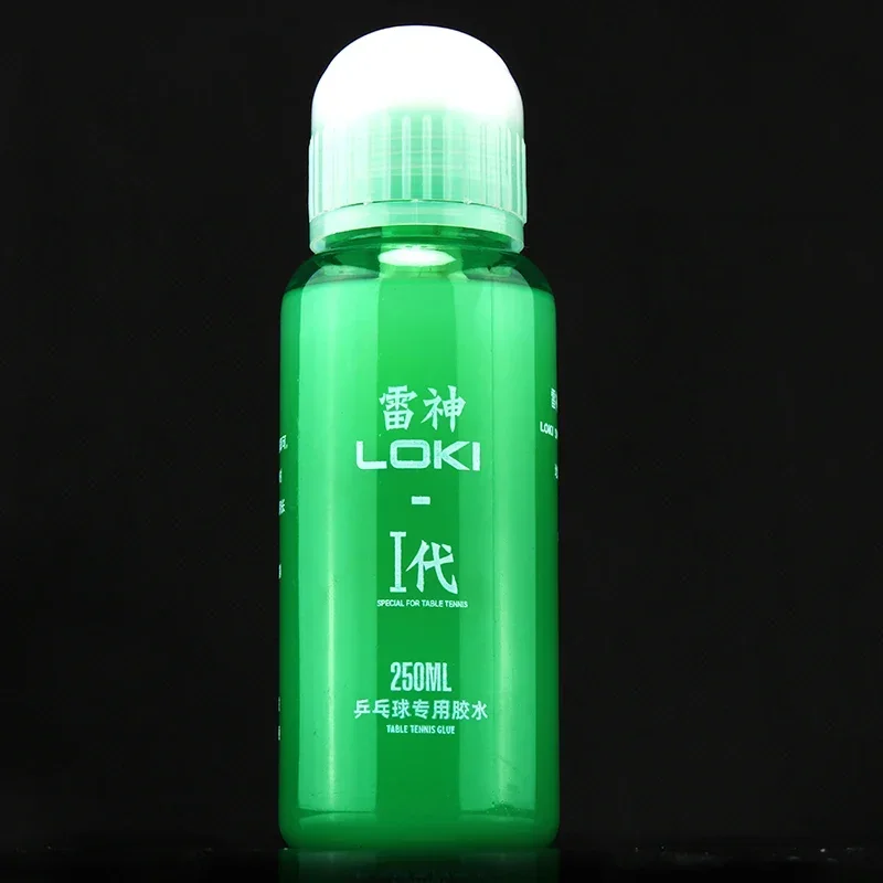 LOKI 250ml Booster de Tennis de Table professionnel avec brosse Booster adhésif en caoutchouc de Ping-Pong biologique colle éponge en caoutchouc de Ping-Pong