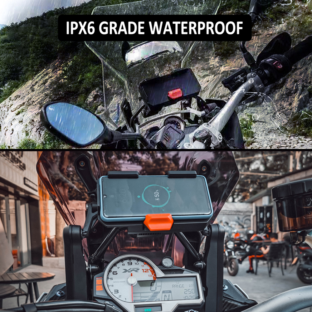 Para bmw r1250gs adv carga sem fio suporte de navegação do telefone móvel r 1250 gs r1250 gs motocicleta carregamento sem fio r1200gs adv