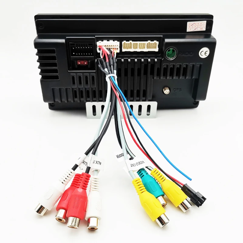 Cable de audio RCA de 20 pines, con salida de subwoofer, vídeo CVBS, entrada auxiliar, control de amplificador, conector de ventilador, conector de micrófono, para Android de coche de 16 pines
