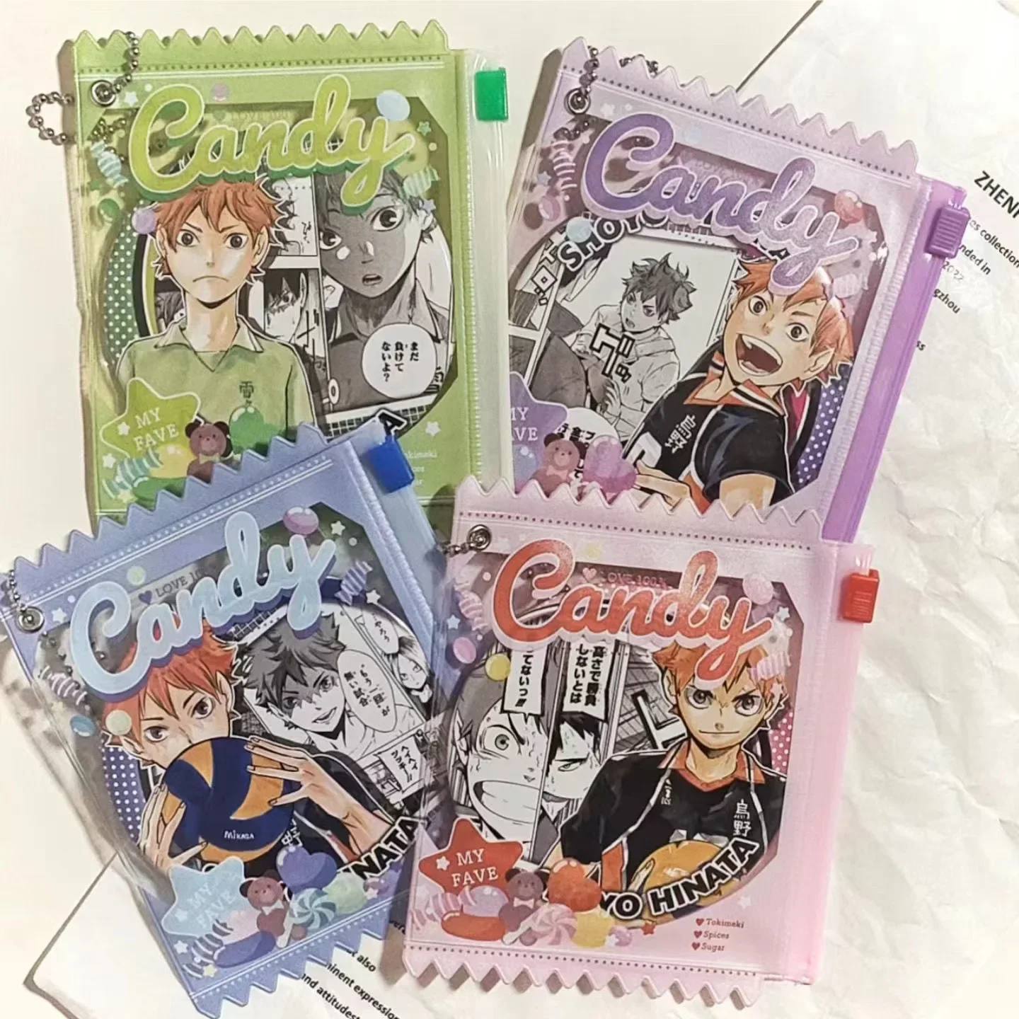 Anime Badge Protector Case, Cartoon Ita Bag Pins, Pin Case, Birthday Gift, Decoração, Acessórios, 58mm, 75mm, 5Pcs