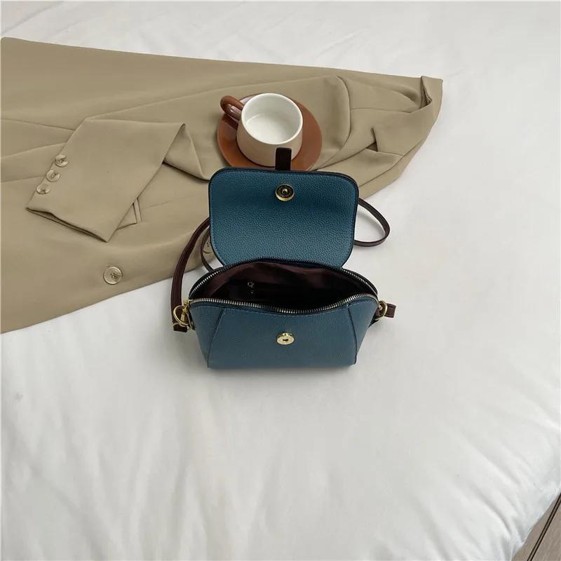 Damen Umhängetasche Umhängetasche Handtasche Weiches Leder Mode Verschiedene Muschel Umhängetasche