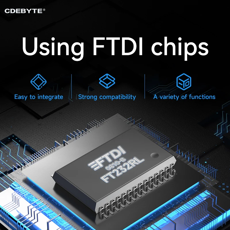 FT232RL USB zu RS485 RS422 RS232 TTL Industriekonverter CDSENET E810-U15 FTDI FT232 Leistungssignalisolierung Typ C