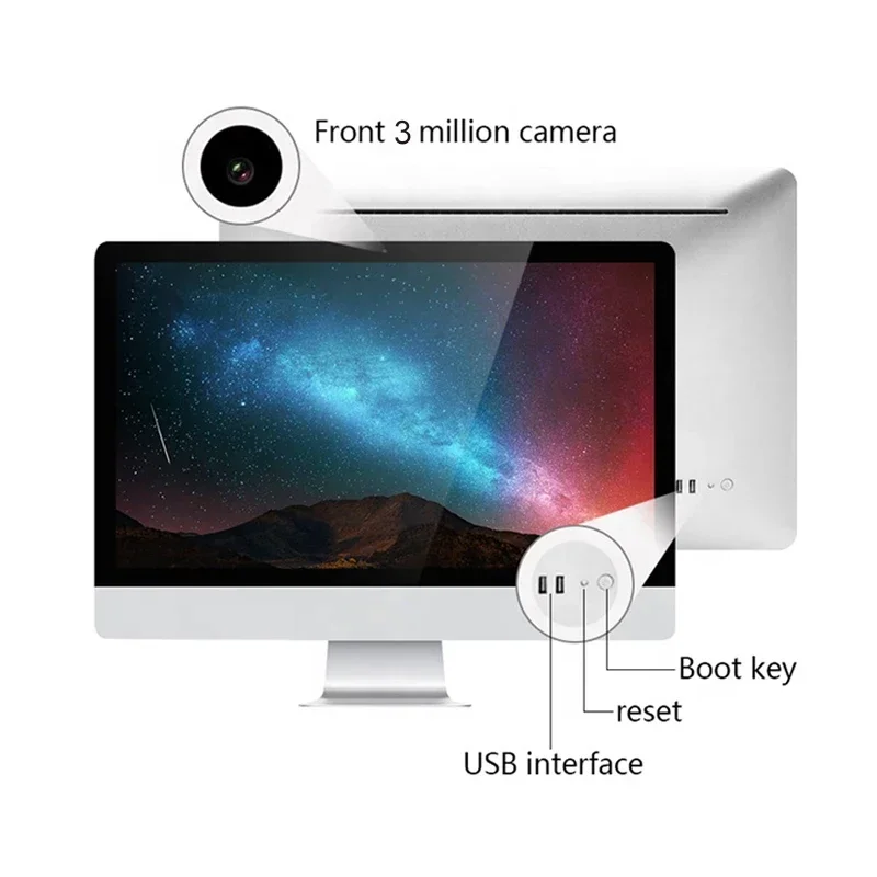 Desktop Computer AIO WiFi RJ45  21.5 inch i3 i5 i7 All In One PC