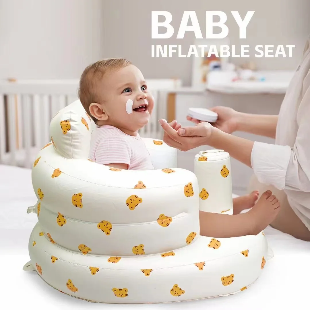 AOLIVIYA Ins Korea Same Baby Learning Sitting Chair Baby Multi-functional Inflatable Sofa Child Training Seat Learning Sitting A
