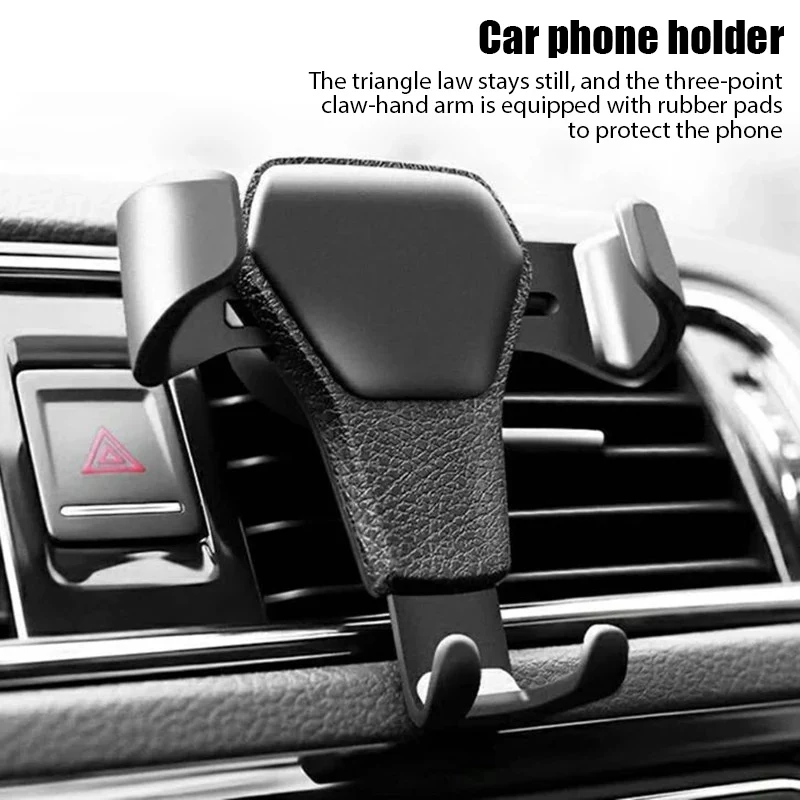 NEUE Schwerkraft Auto Halter Für Telefon Air Vent Clip Halterung Mobile Handy Ständer Smartphone GPS Unterstützung Für iPhone Handy