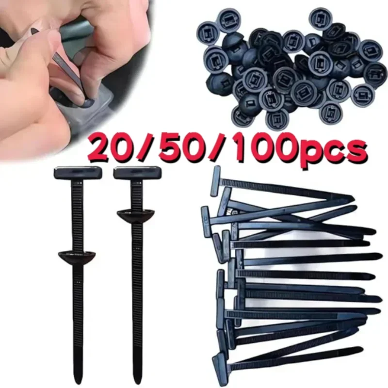 Boucle d'attache de câble fixe à travers le noyau, boucle d'attache de câble de clou, garde-boue, doublure intérieure de garde-boue, boucle de coffre