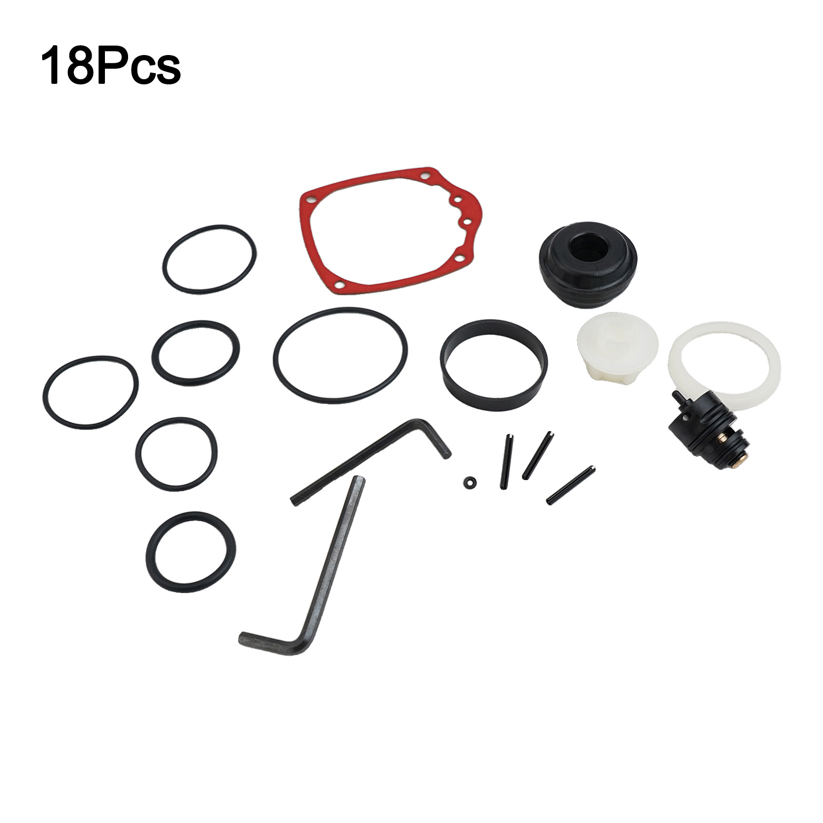 Nuevo Kit de revisión práctico para piezas de repuesto de clavadora Porter con 904750   Kit de revisión Goma duradera negra