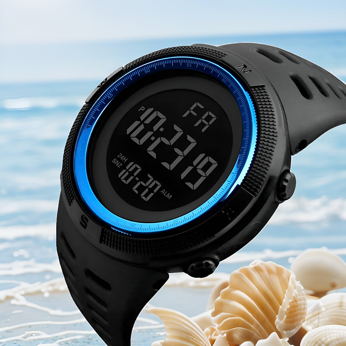 Men's Digital Watches Multifunction Military Men Sports Wristwatch Sweatproof Luminous Man Student Electronic Watch